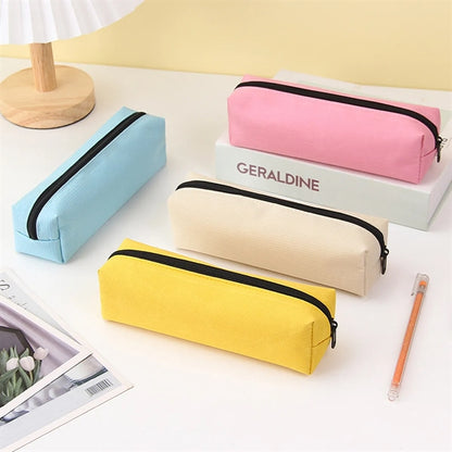 Custom Simple Portable Exam Stationery Pencil Pouc