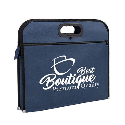 Portable Waterproof Home Office Business Zipper With Handle