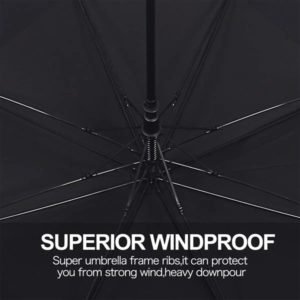 Custom 54 In Automatic Open Double Canopy Golf Umbrellas