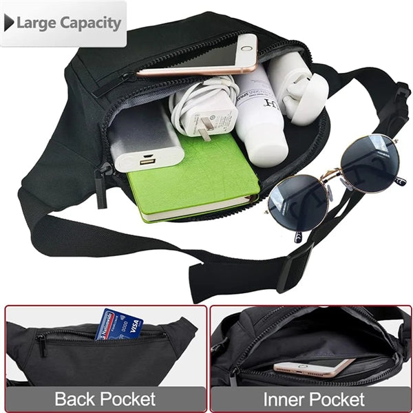 Custom Easy Carry Sling Shoulder Crossbody Waist Bag