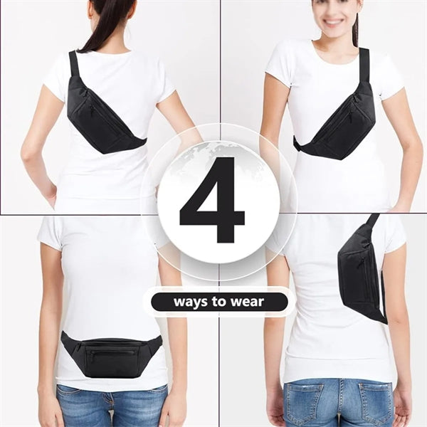Custom Easy Carry Sling Shoulder Crossbody Waist Bag