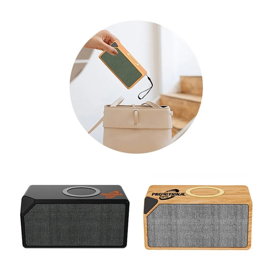 Custom Wireless Speaker with 5W  Cordless Charger