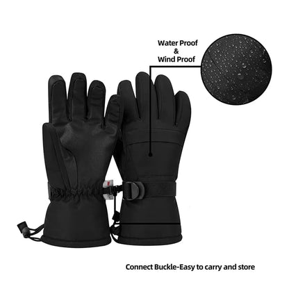 3M Insulation Warmest Breathable Snow Gloves for Outdoor