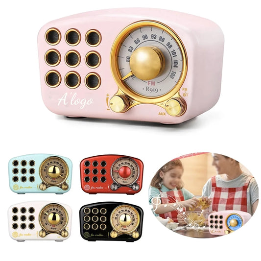 Multifunctional Retro Bluetooth Speaker