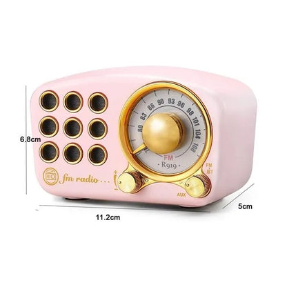 Multifunctional Retro Bluetooth Speaker