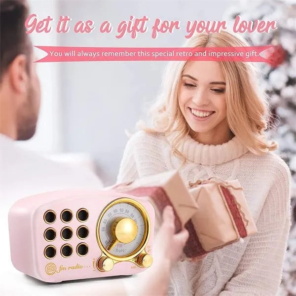 Multifunctional Retro Bluetooth Speaker