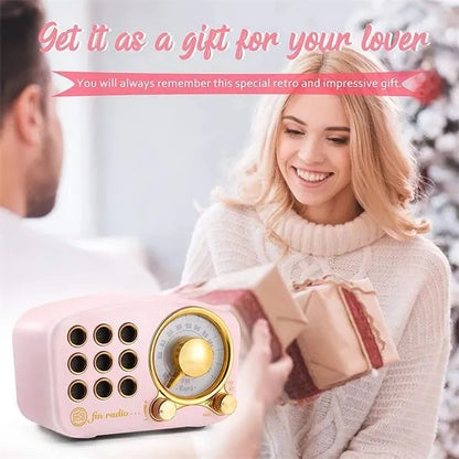 Multifunctional Retro Bluetooth Speaker