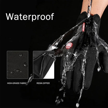 Touch Screen Thermal Ski Winter Gloves