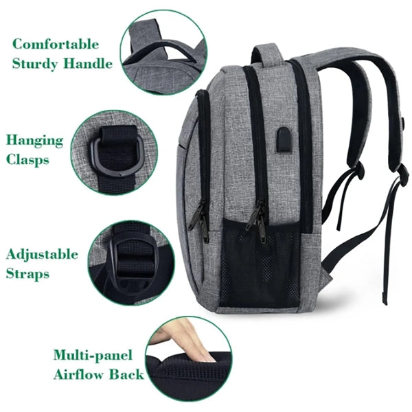 Business Commuting Multifunctional Computer Travel Backpack