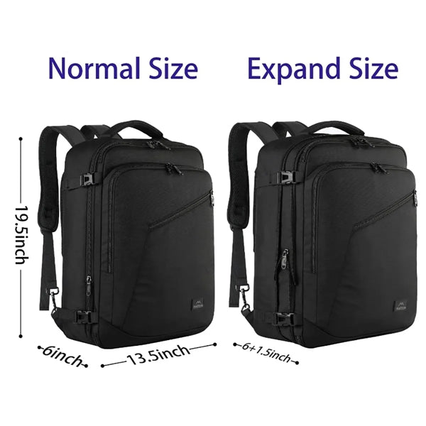 Extra Large Travel Backpack Expandable Airplane Approved Bag
