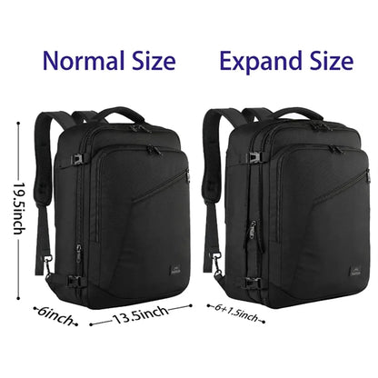 Extra Large Travel Backpack Expandable Airplane Approved Bag