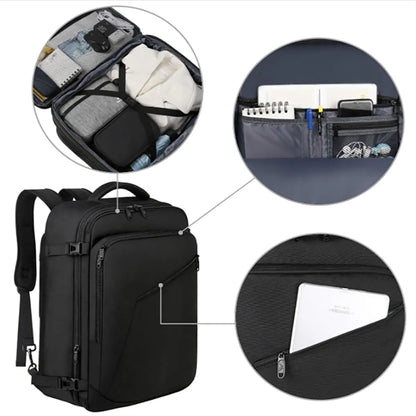 Extra Large Travel Backpack Expandable Airplane Approved Bag