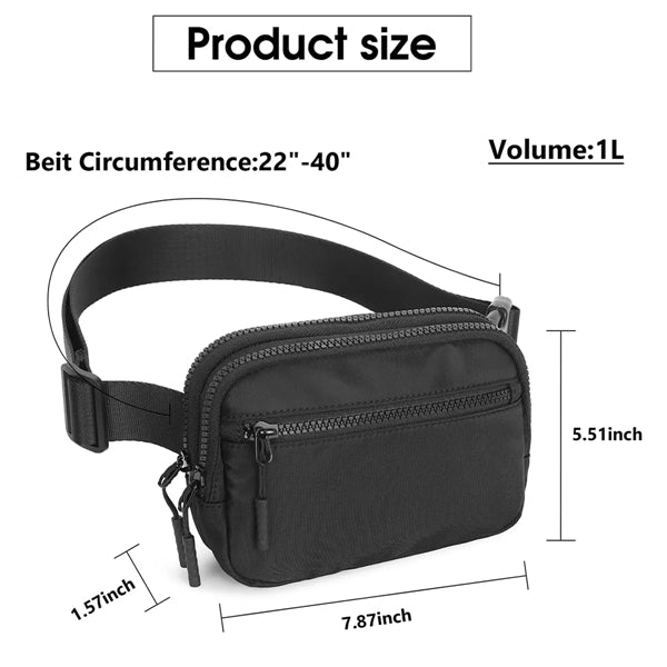 Adjustable Strap Lightweight Fanny Packs Crossbody Bags