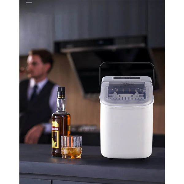 Portable Self-Cleaning Fast Ice Maker Machine For Office Bar