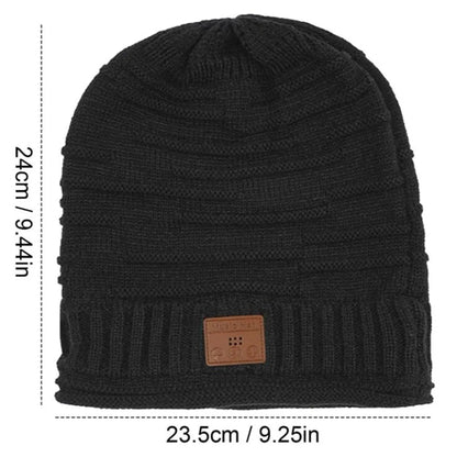 Wireless Bluetooth Headset Knitted Winter Warmth Hat