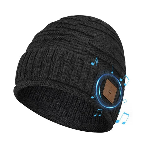 Wireless Bluetooth Headset Knitted Winter Warmth Hat