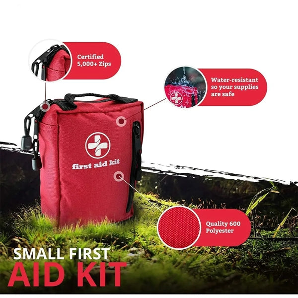 Outdoor Emergencies Comprehensive Premium First Aid Kit