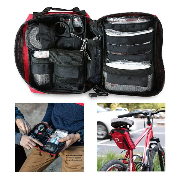 Outdoor Emergencies Comprehensive Premium First Aid Kit