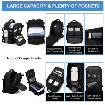 20l Large Capacity Premium Waterproof Backpack With USB Port