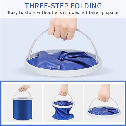 Outdoor Collapsible Camping Fishing Car Washing Bucket