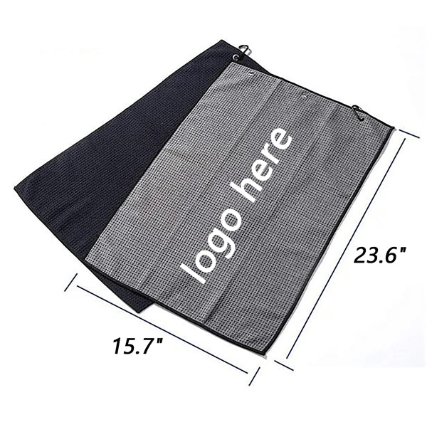 Golf Towel With Carabiner