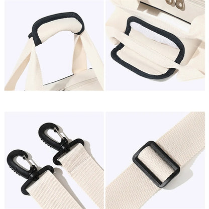 Wipeable Tennis Racket Shoulder Pickleball Gym Tote Bag