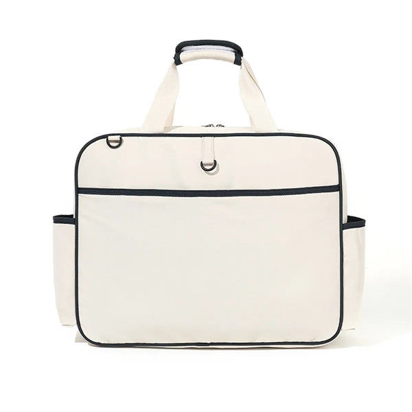 Wipeable Tennis Racket Shoulder Pickleball Gym Tote Bag