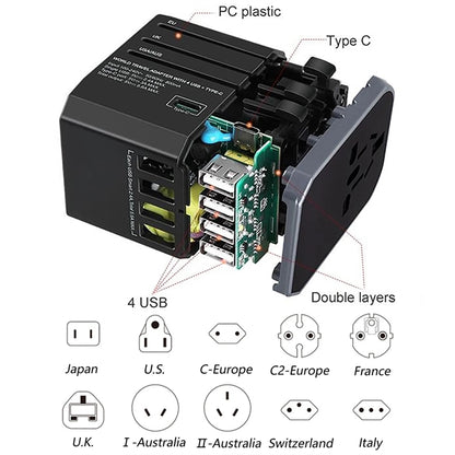 Universal Travel Plug Adapter