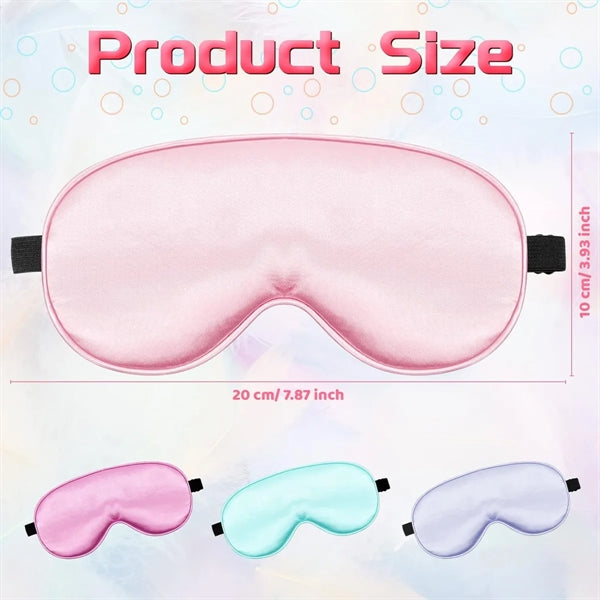 Adjustable Strap Lightweight Silk Eye Mask