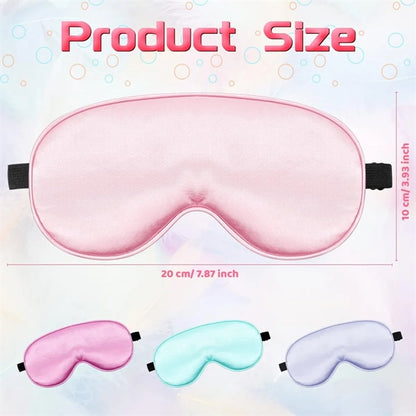Adjustable Strap Lightweight Silk Eye Mask