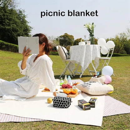 Large Foldable Durable Camping Picnic Blankets Beach Mat