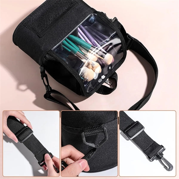 Large Waterproof Portable Travel Makeup Bag With Divider