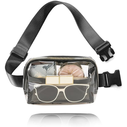 Stadium Approved Unisex Clear Fanny Pack Crossbody Bags