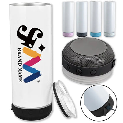 20oz Vacuum Insulated Tumbler Cup With Wireless Speaker