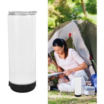 20oz Vacuum Insulated Tumbler Cup With Wireless Speaker