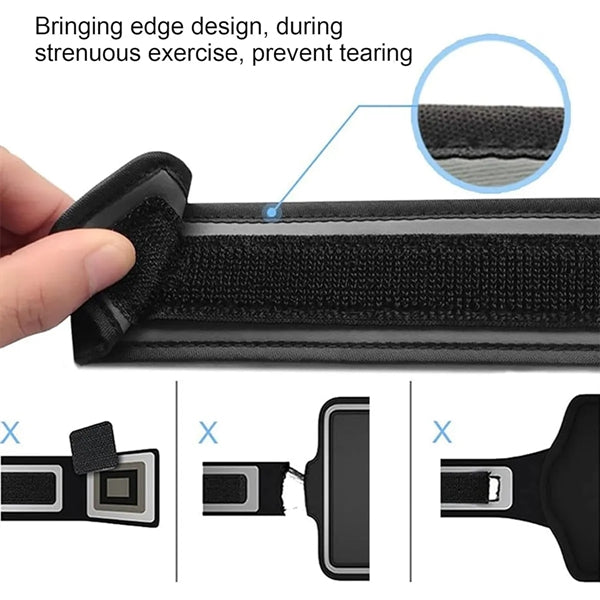 Waterproof Running Phone Armbands Gift With Adjustable Strap