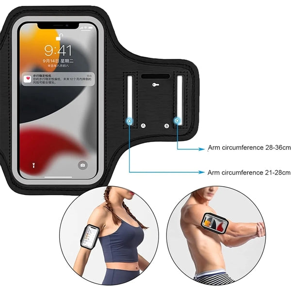 Waterproof Running Phone Armbands Gift With Adjustable Strap