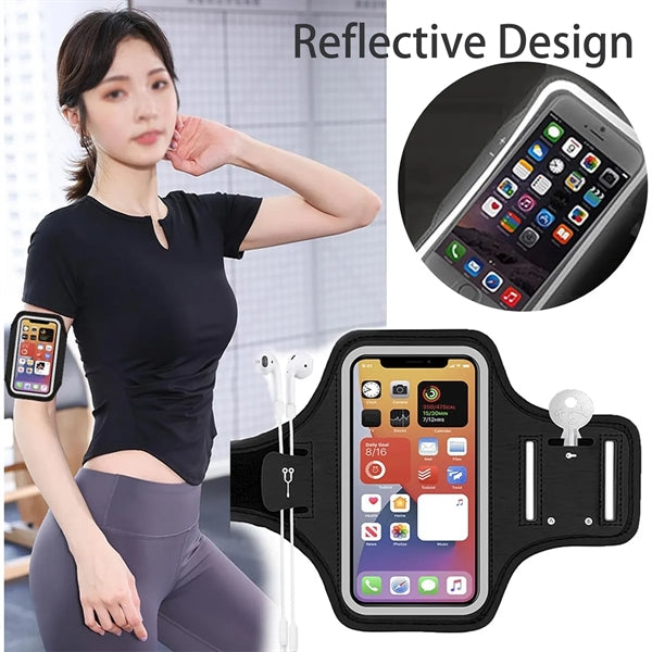 Waterproof Running Phone Armbands Gift With Adjustable Strap