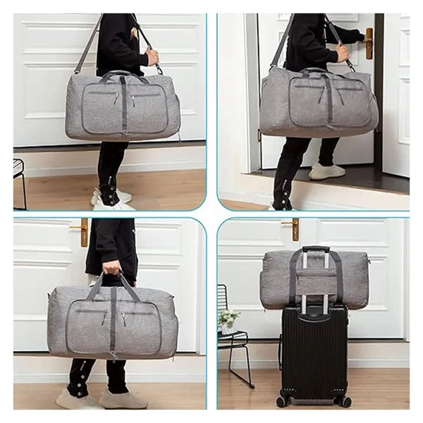 65/85/115L Foldable Travel Gym Duffel Bag