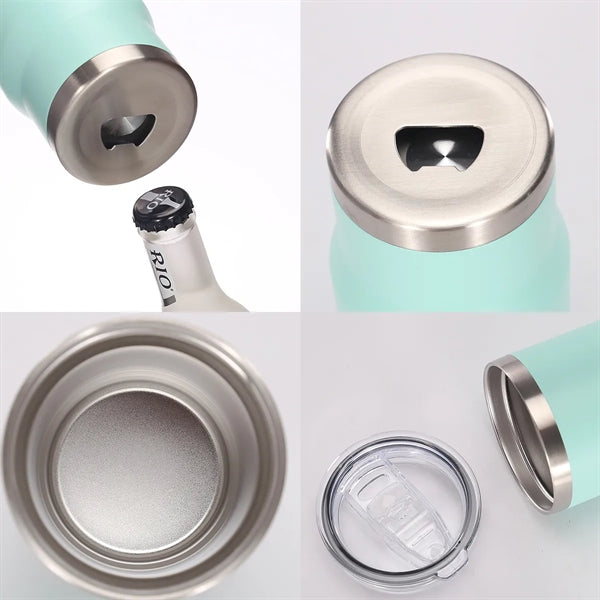 5 In 1 Slim Insulated Cooler For Skinny Can Beer Bottle