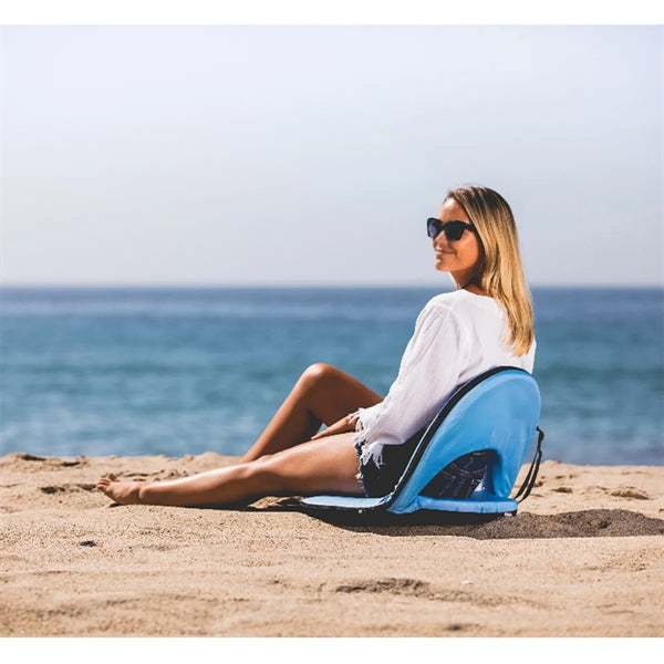 Portable Multi-Fold Padded Floor Chair With Back Support