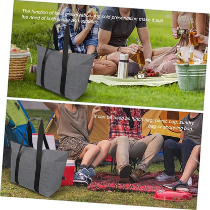 26 L Large Folding Waterproof Insulated Camping Lunch Bag