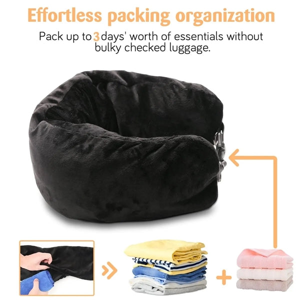Stuffable Travel Neck Pillow