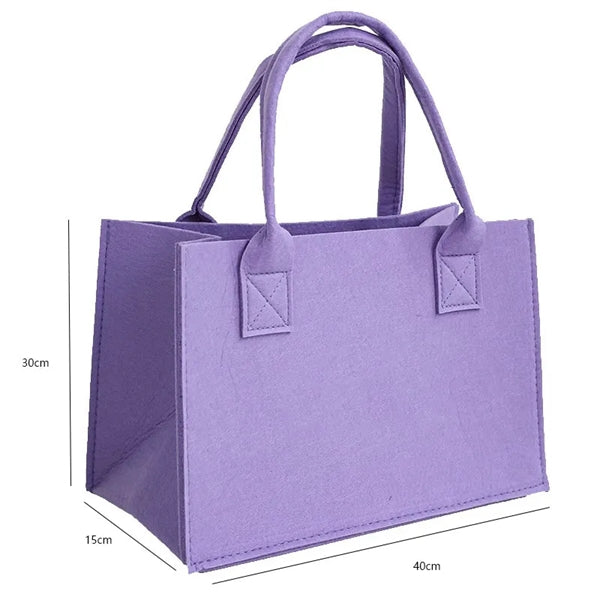 Custom Felt Tote Bag