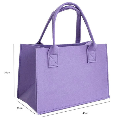Custom Felt Tote Bag
