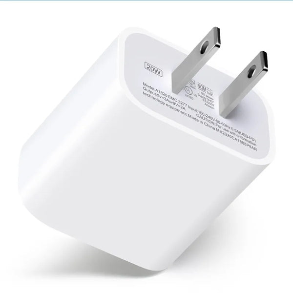 PD20w Fast Charger & USB C to Lighting Cable