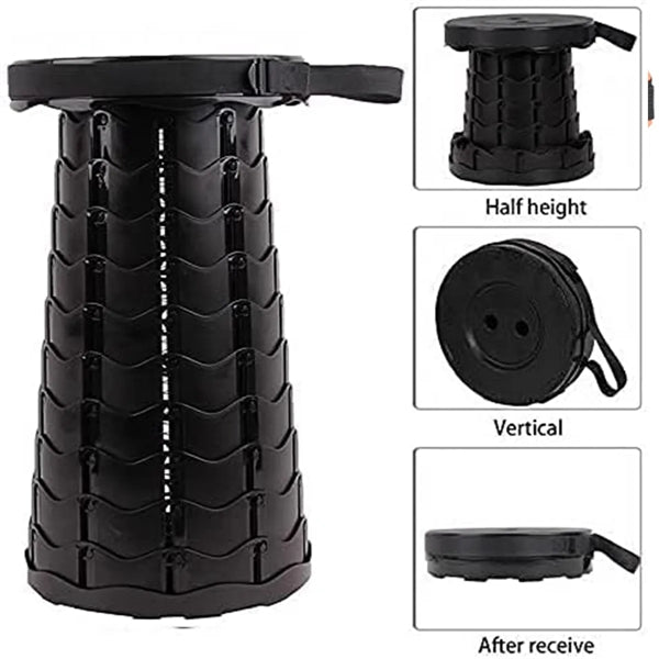 Outdoor Portable Simple Telescopic Folding Stool