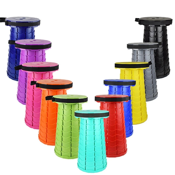 Outdoor Portable Simple Telescopic Folding Stool