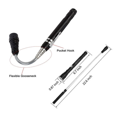 Magnetic Pickup Tool with LED Lights