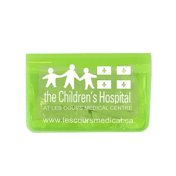 Delilah 12 Piece First Aid Kit In Colorful Vinyl Pouch
